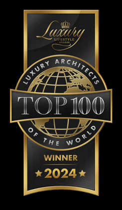 TOP 100 Luxury Architects of the World, Winner 2024 medal