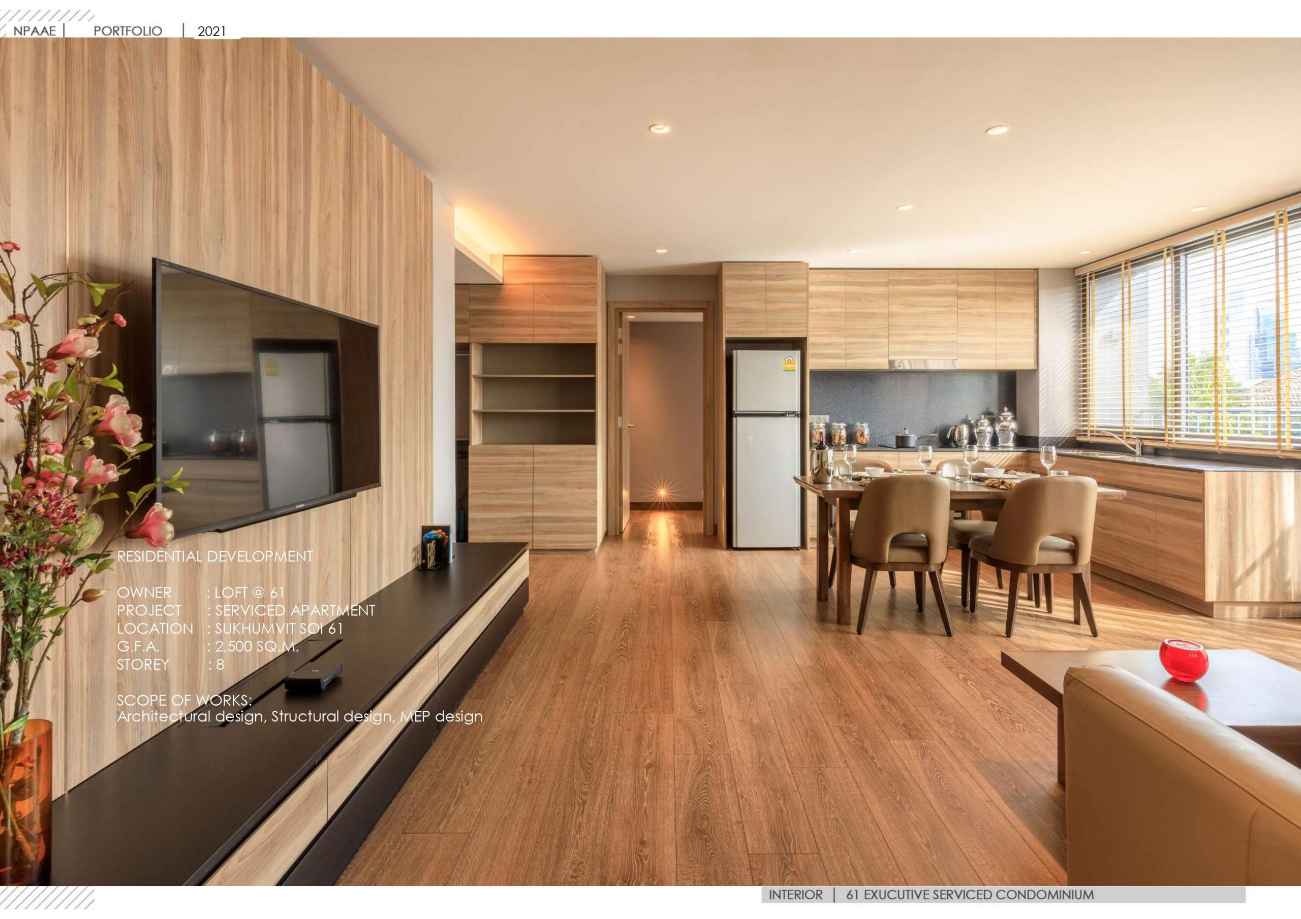 Serviced Apartment (Loft @ 61)